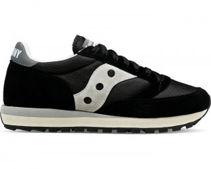 Men's Saucony Jazz 81 Lifestyle Black | Grey | S-146670